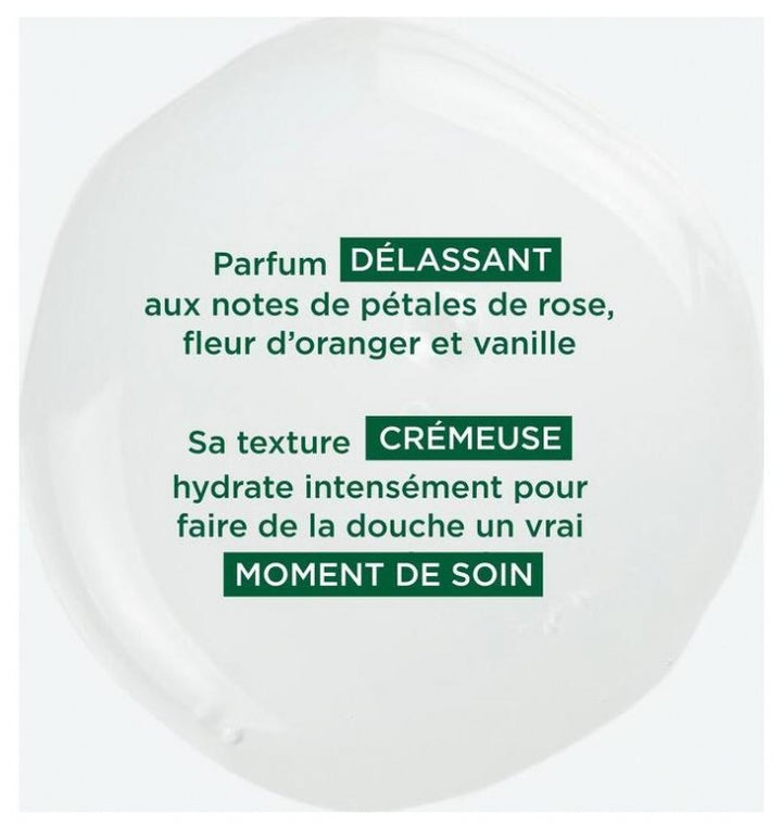 Klorane Rose milk Crème de douche nourrissante au lait de rose 200ml