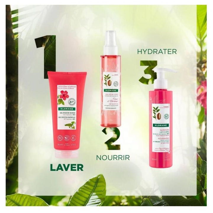 Klorane Hibiscus Flower Gel douche nourrissant 200ml