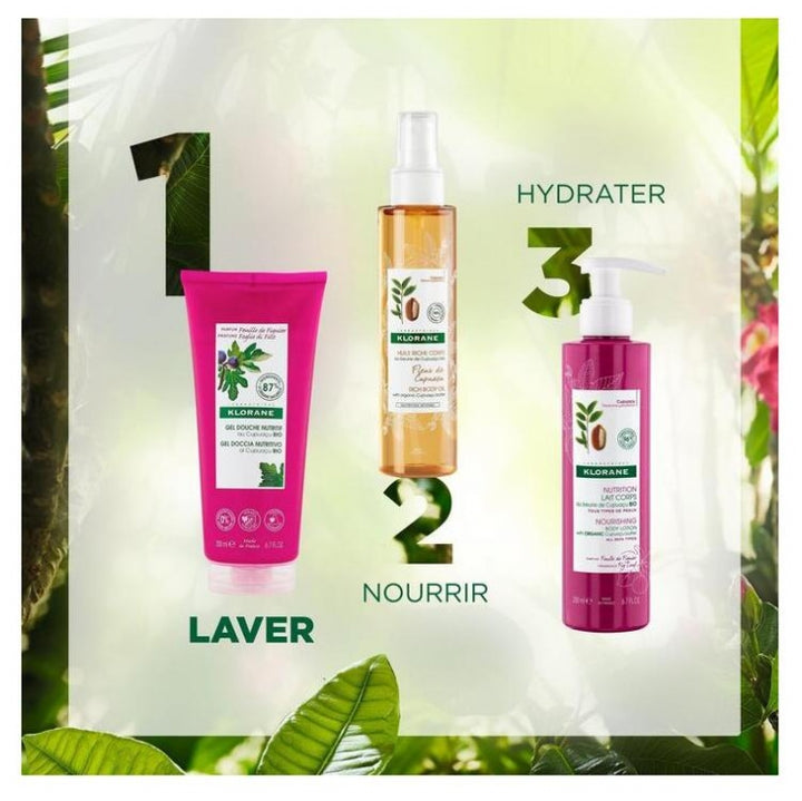 Klorane Figue leaf جل استحمام مغذٍ بأوراق شجرة التين 200ml