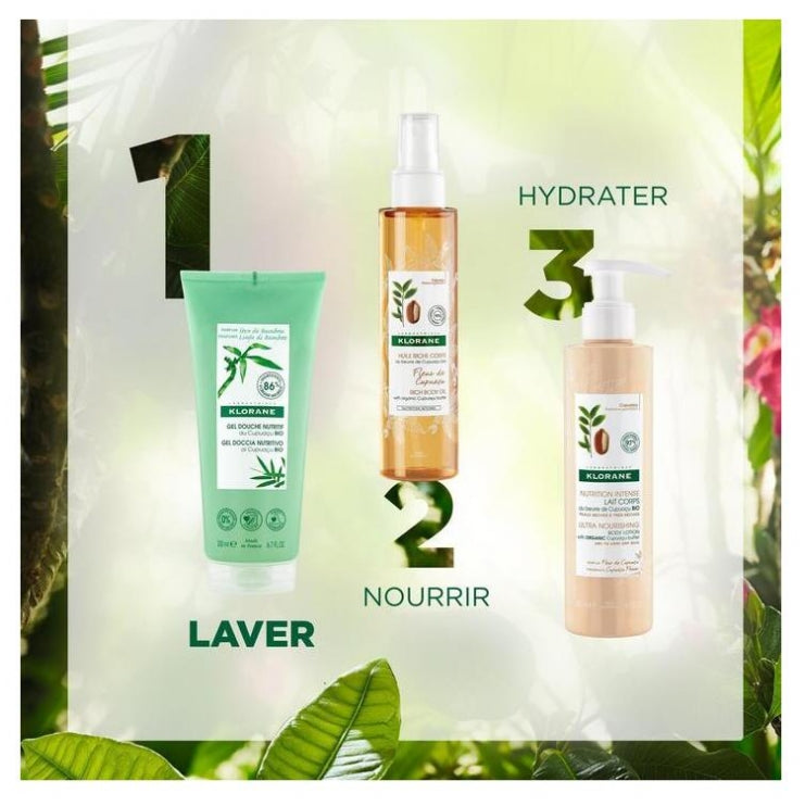 Klorane Bamboo Sap جل الاستحمام 200ml