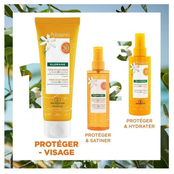 Klorane Polysianes Sublime SPF30 Sunscreen Gel