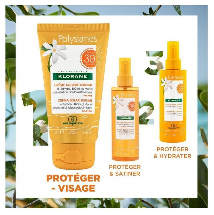 Klorane Polysianes Sublime SPF30 Sunscreen Gel