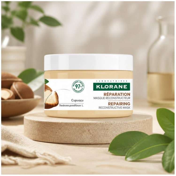 Klorane Cupuacu قناع مغذٍّ ومُرمِّم عضوي 150ml