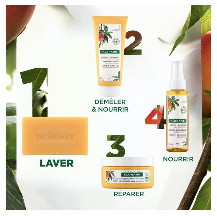 Klorane Mango Solide Shampoo 80g (2.82 oz)