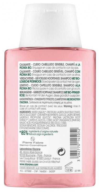 Klorane Soothing & Anti-Irritating Shampoo with Peony