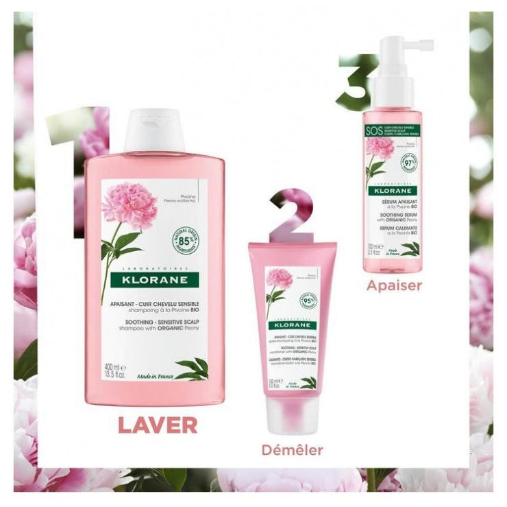 Klorane Soothing & Anti-Irritating Shampoo with Peony