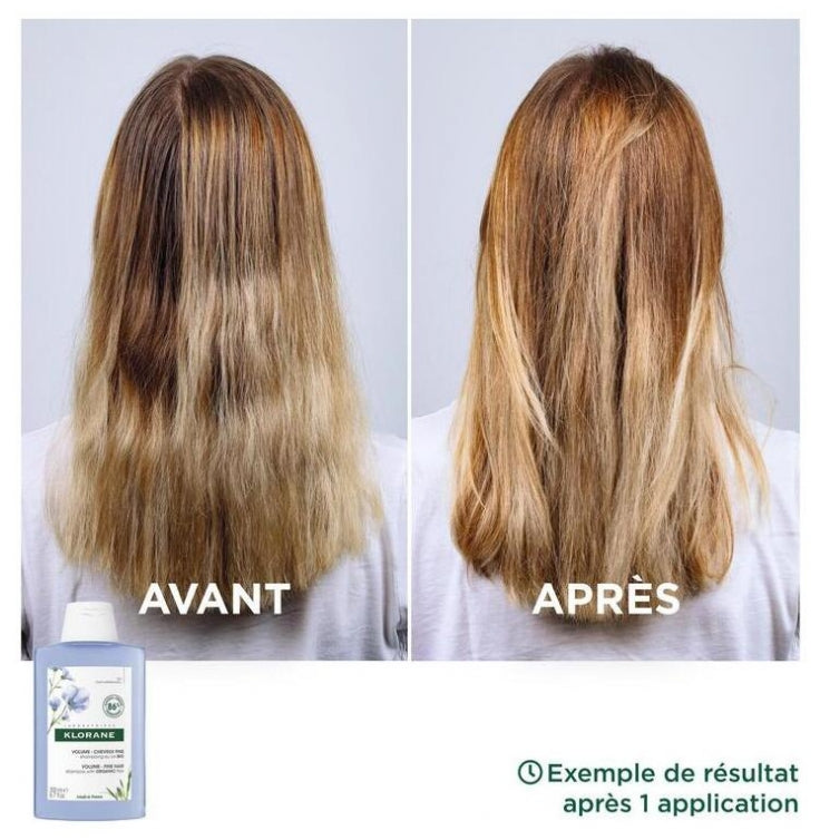 Klorane Volumea Shampoo with Flax Fiber for Fine Hair