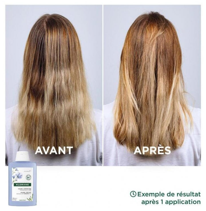 Klorane Volumea Shampoo with Flax Fiber for Fine Hair