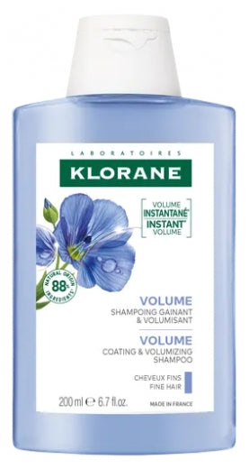 Klorane Volumea Shampoo with Flax Fiber for Fine Hair