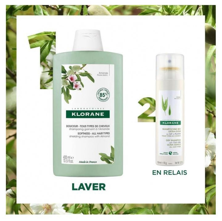 Klorane Almond Milk Champú protector suavizante