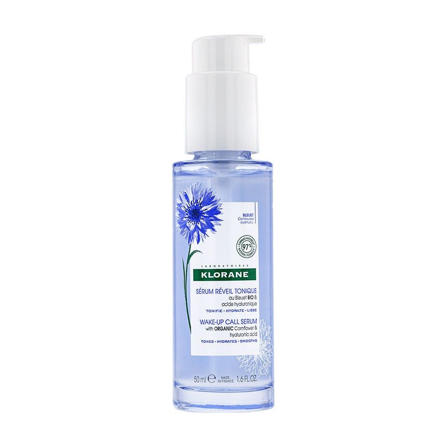 Klorane Wake - Up Call Serum with Organic Cornflower 50ml (1.69fl oz) - FrenchBeautyHub