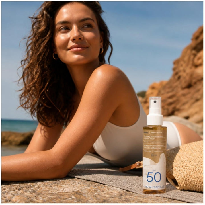 Korres Aegean Bronze two-phase sun protection tanning oil SPF50 150 ml (5.07fl oz)