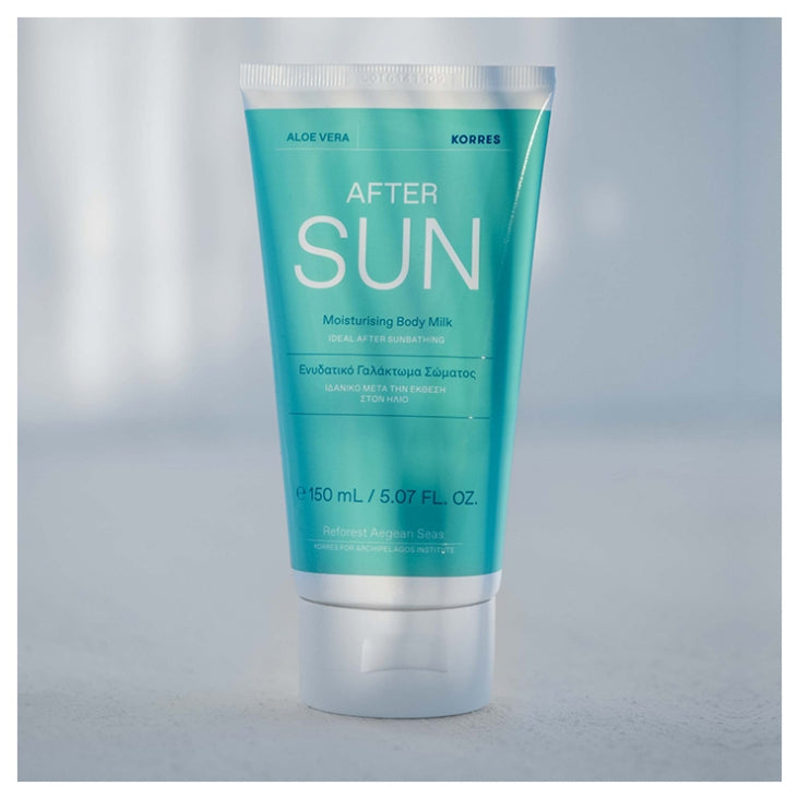 Korres Aloe Vera After-Sun-Körperlotion mit Aloe 150ml