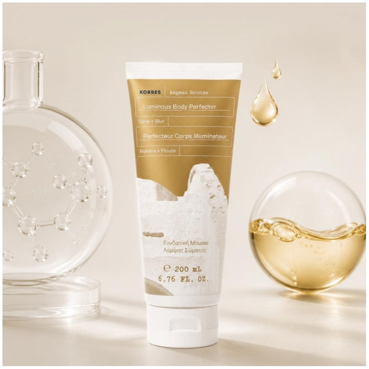 Korres Aegean Bronze perfecting illuminating body milk 200 ml (6.76fl oz)