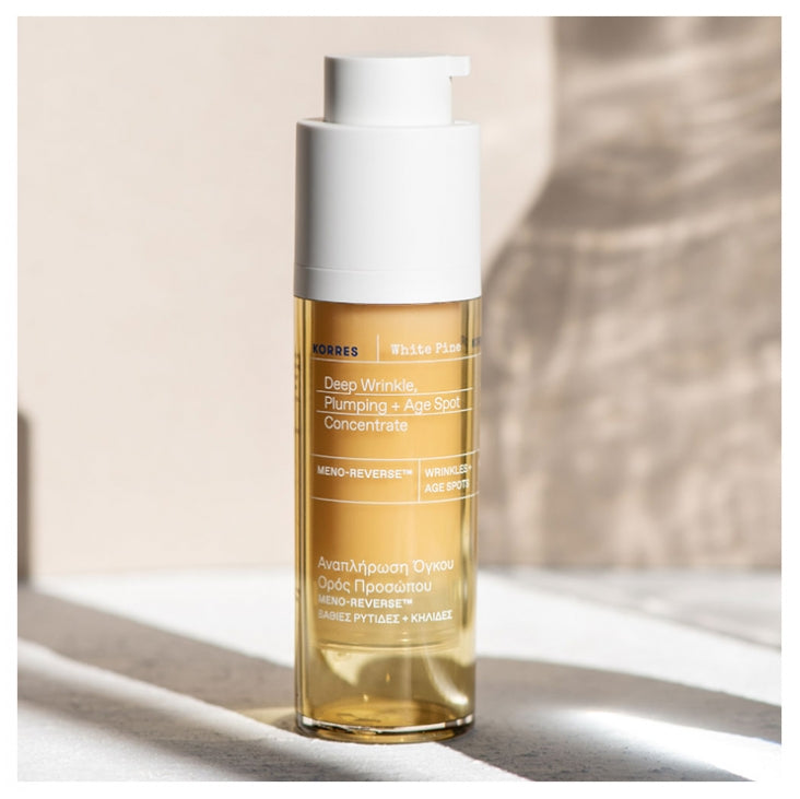 Korres White Pine - MenoReverse Siero Concentrato Antirughe e Antimacchie 30ml