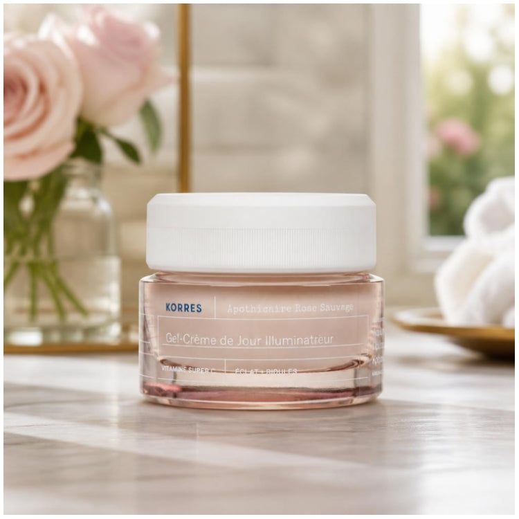 Korres Wild Rose Hydrating & Illuminating Gel-Cream 40ml (1.35fl oz)