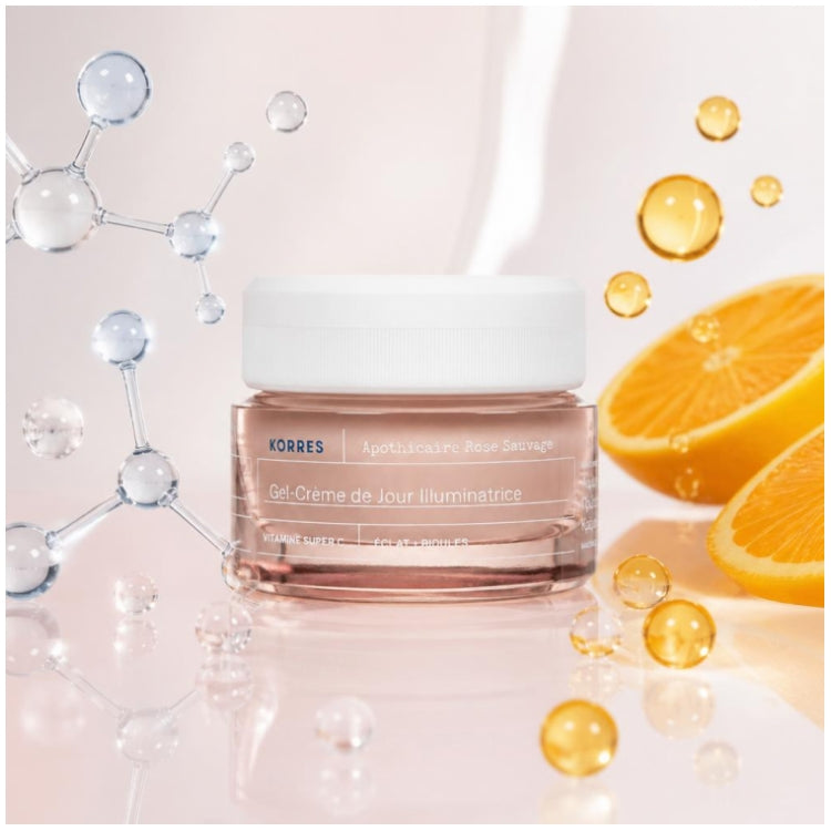 Korres Wild Rose Hydrating & Illuminating Gel-Cream 40ml (1.35fl oz)