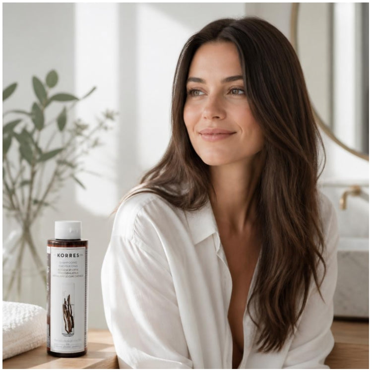 Korres Champú para cabello graso de Regaliz y Ortiga 250ml