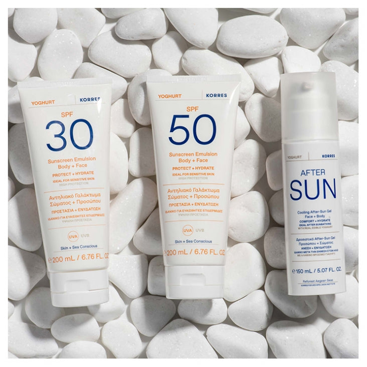 Korres Yoghurt Sunscreens Face & Body Cream SPF50 200ml (6.76fl oz)