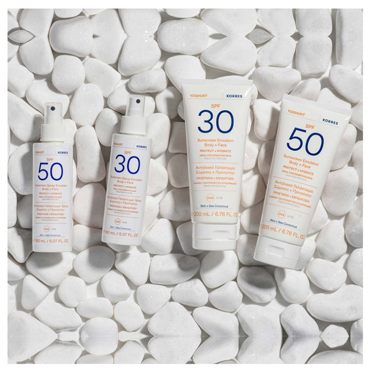 Korres Yoghurt Sunscreens Face & Body Cream SPF50 200ml (6.76fl oz)