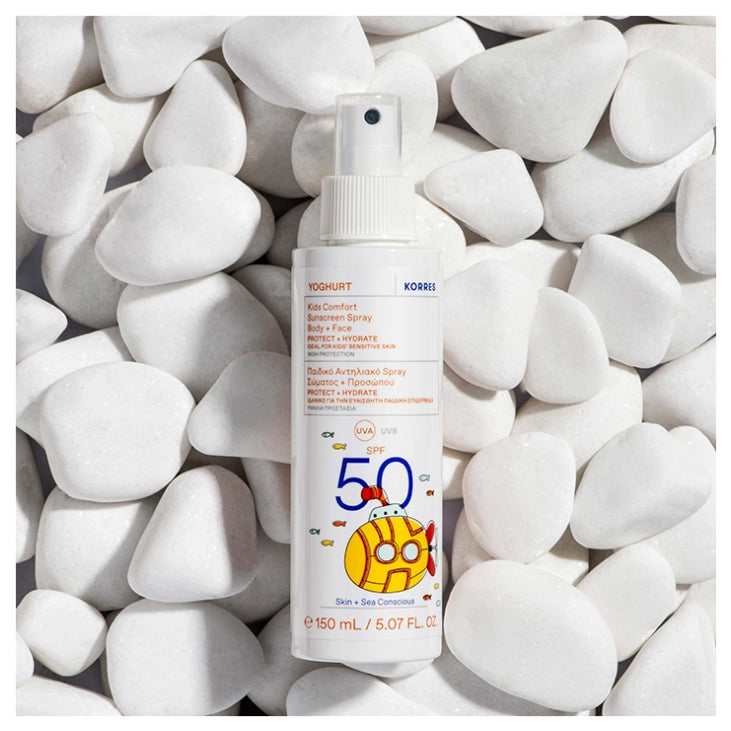 Korres Yoghurt Sunscreens CHILDREN Face & Body Cream SPF50 150ml (5.07fl oz)