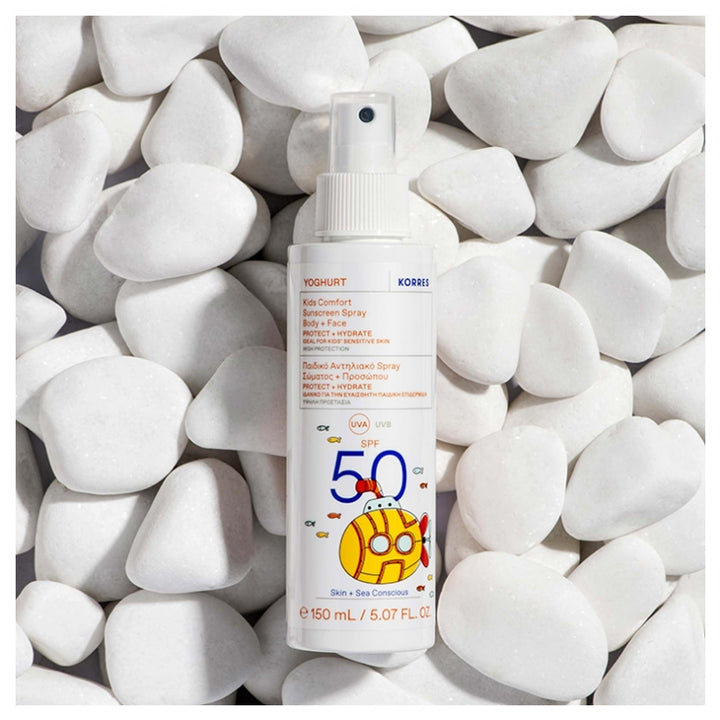 Korres Yoghurt Sunscreens CHILDREN Face & Body Cream SPF50 150ml (5.07fl oz)