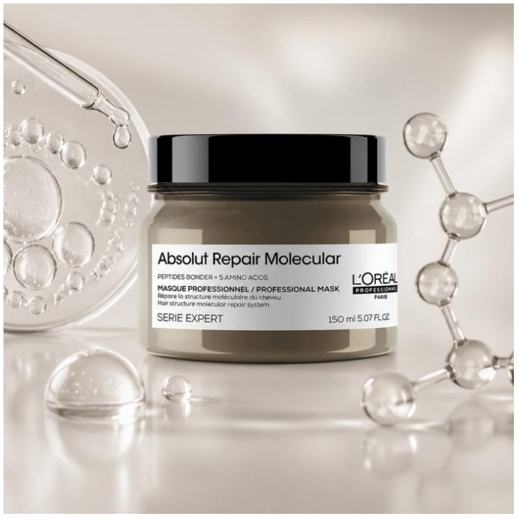 L'Oréal Professionnel Absolut Repair Molecular Concentrated Masks 150ml (5.07 fl oz)