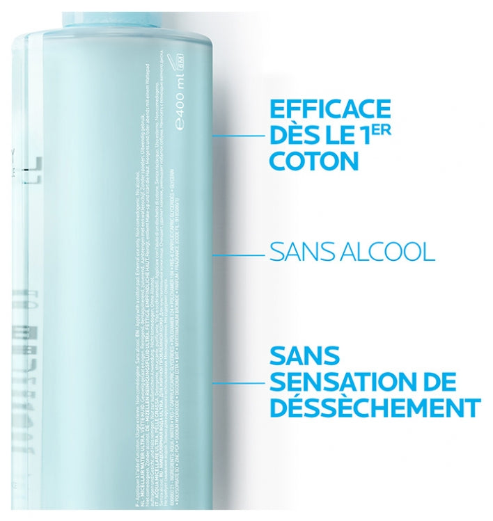 La Roche-Posay Effaclar Effaclar Purifying Micellar Water Oily Skin 400ml (13.53 fl oz)