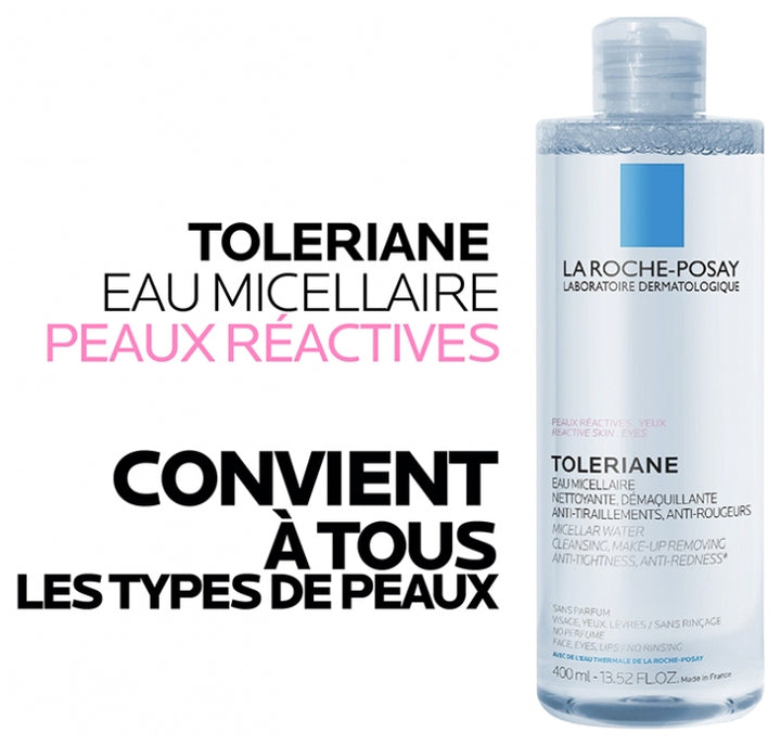 La Roche-Posay Toleriane Micellar Water sensitive skin 2 x 400ml (13.53fl oz)