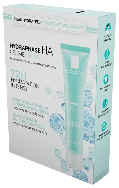 La Roche-Posay Hydraphase Coffret Hydraphase HA Légère + Eau Micellaire Peaux Sensibles 75ml