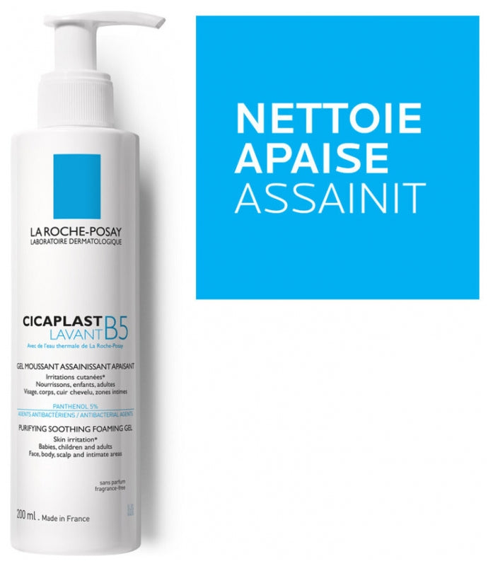 La Roche-Posay Cicaplast B5 Zuiverende schuimende gel 200ml