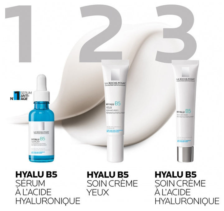 La Roche-Posay Hyalu B5 Crème 40ml - Soin Repulpant Réparateur Anti-Rides