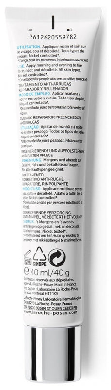 La Roche-Posay Hyalu B5 Crème 40ml - Soin Repulpant Réparateur Anti-Rides