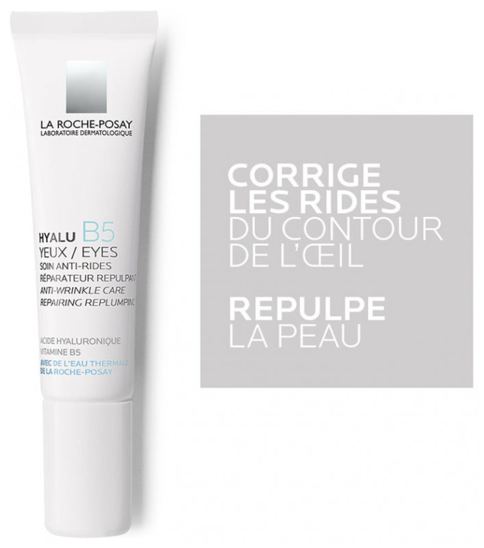La Roche-Posay Hyalu B5 عناية بمحيط العين مضادة للتجاعيد، مرممة ومانحة للامتلاء 15ml
