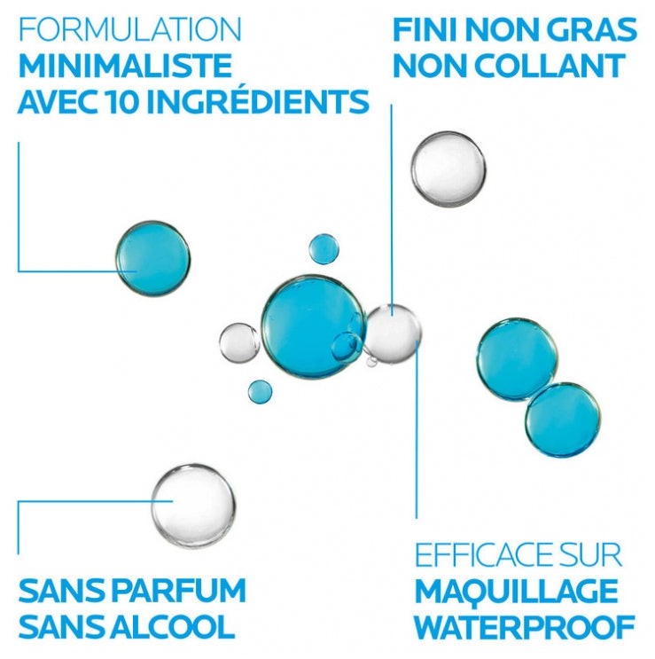 La Roche-Posay Physiological hygiene Ultra Biphasic Micellar Water Visage yeux waterproof 400ml (13.52fl oz)