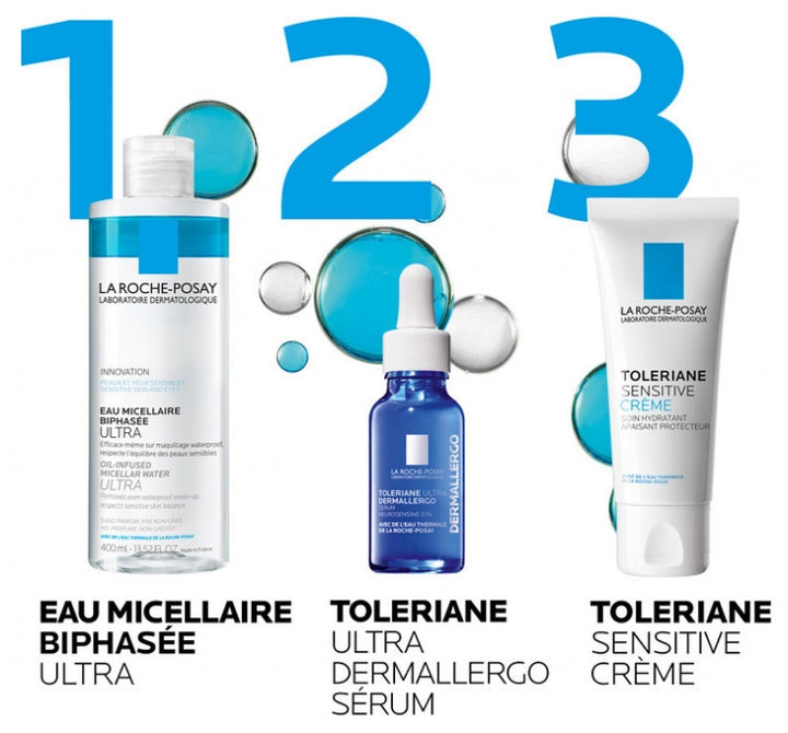 La Roche-Posay Physiological hygiene Ultra Biphasic Micellar Water Visage yeux waterproof 400ml (13.52fl oz)