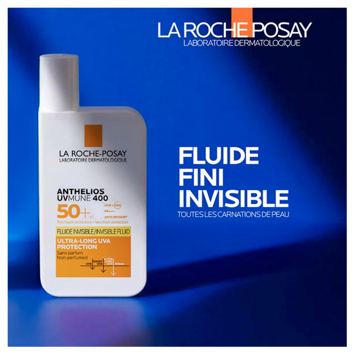 La Roche-Posay Anthelios UVMune 400 Unsichtbares Fluid ohne Duftstoffe SPF50+ 50ml