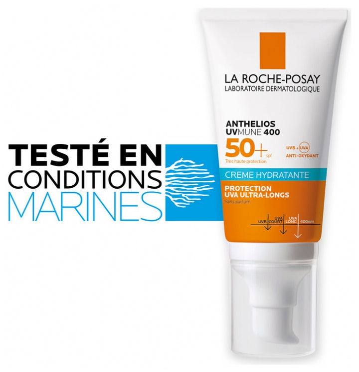 La Roche-Posay Anthelios UVmune 400 Crème hydratante SPF50+ 50ml Sans parfum