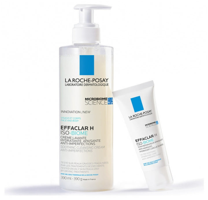La Roche-Posay Effaclar Crème nettoyante apaisante anti-imperfections 390ml