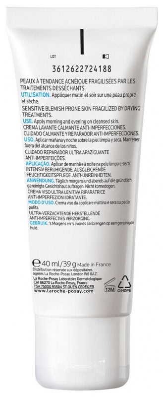 La Roche-Posay Effaclar H Iso-Biome Hydrating Cream 40ml (1.35 fl oz)
