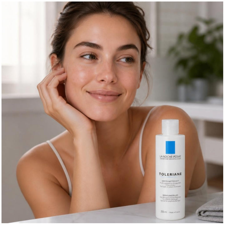 La Roche-Posay Toleriane Face & Eye Dermo-Cleanser for Sensitive Skin 200ml (6.76fl oz)