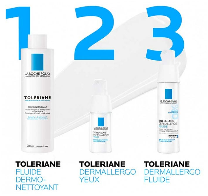 La Roche-Posay Toleriane Dermo-Cleanser for Face and Eyes Sensitive Skin 400ml (13.52 fl oz)