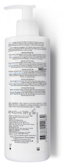 La Roche-Posay Toleriane Dermo-Cleanser for Face and Eyes Sensitive Skin 400ml (13.52 fl oz)
