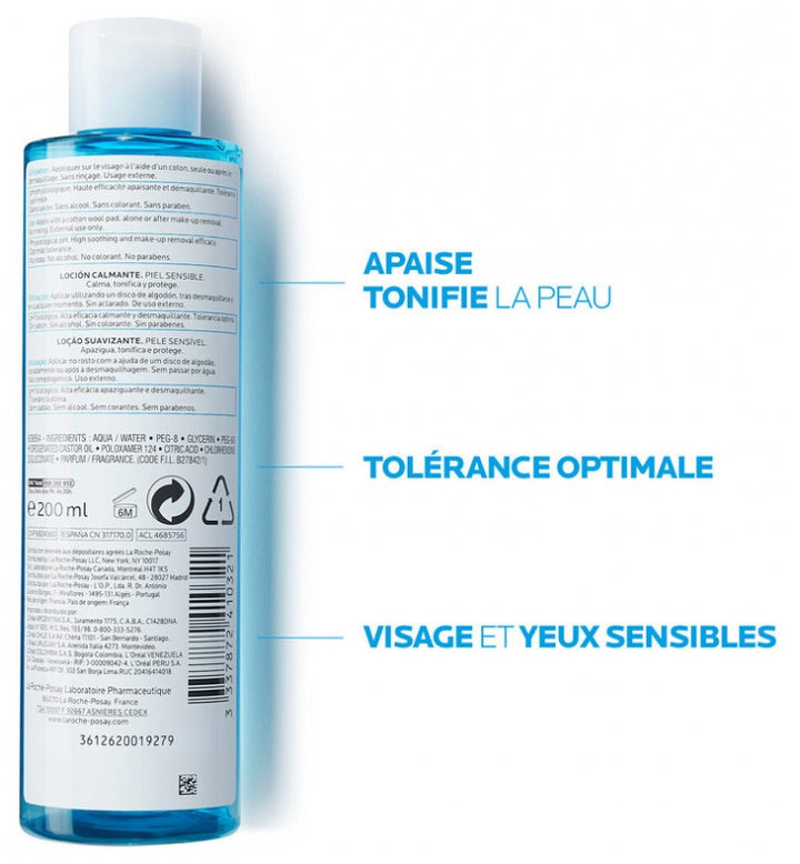 La Roche-Posay Physiological Soothing Toner for Sensitive Skin 200ml (6.76 fl oz)