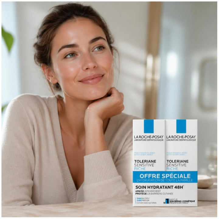 La Roche-Posay Toleriane Sensitive Riche 40ml x2