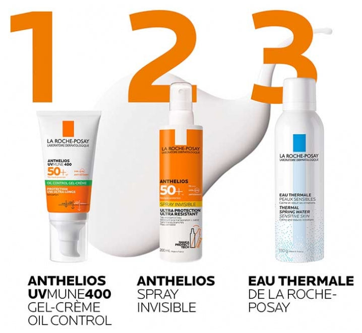 La Roche-Posay Anthelios UVMune 400 Oil Control Gel Cream Fragance Free SPF50+ 50ml (1.7 fl oz)