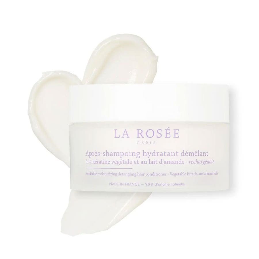 La Rosée After Shampoo Hydrating Detangling Conditioner with plant - based Keratin and Almond Milk 200g (7.05 oz) - FrenchBeautyHub