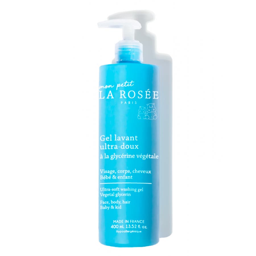LA ROSÉE Baby Ultra - gentle Washing Gel Visage, Corps et Cheveux 400ml (13.53fl oz) - FrenchBeautyHub