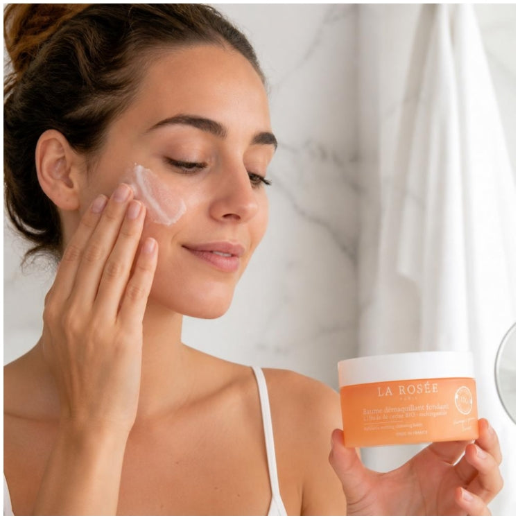 LA ROSÉE Refillable melting cleansing balm with organic cherry oil 90ml (3.04fl oz)