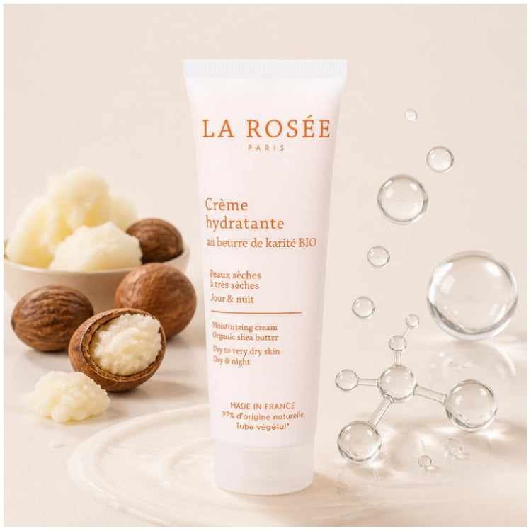La Rosée Crema hidratante con manteca de karité orgánica 60ml